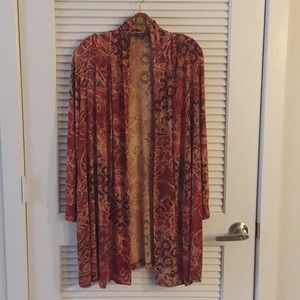 Vikki Vi 1X Kimono Jacket acetate/spandex